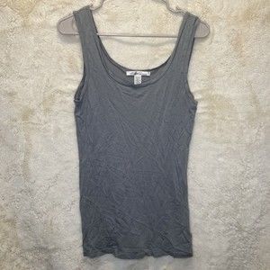 Kenneth Cole New York Size M Womens Gray Tank Top